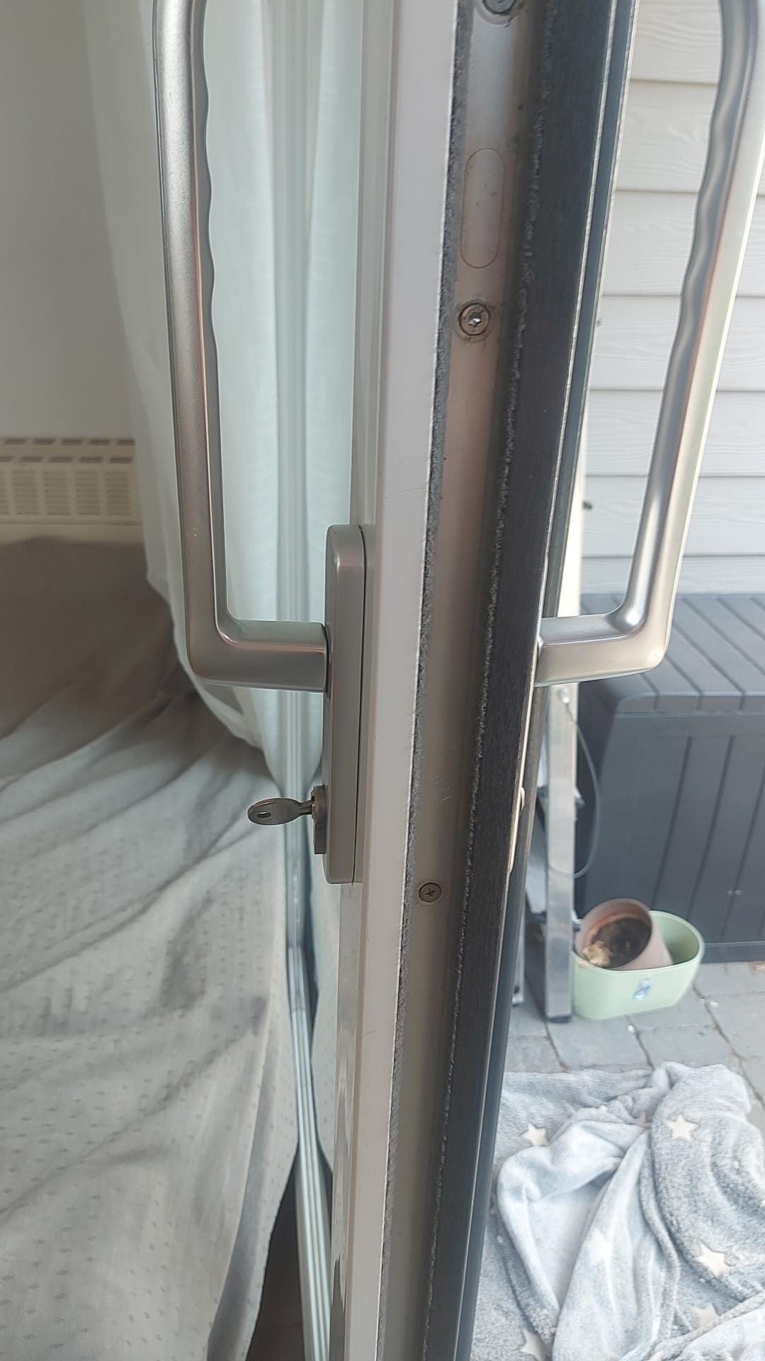 SKG gekeurd cilinderslot vervanging in deur